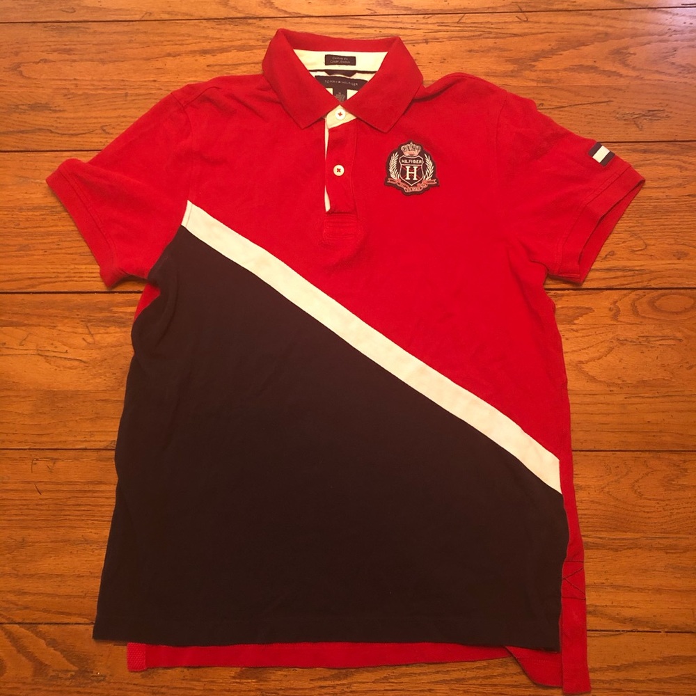 Men’s Tommy Hilfiger Polo Big Emblem Sz.M